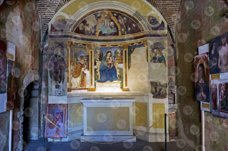 Convento di San Fortunato dipinti arte  Montefalco